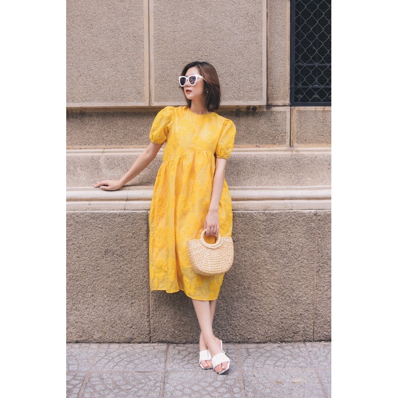 [Mã FATHANG5 giảm 10K đơn 50K] Đầm organza ren hoa | BigBuy360 - bigbuy360.vn