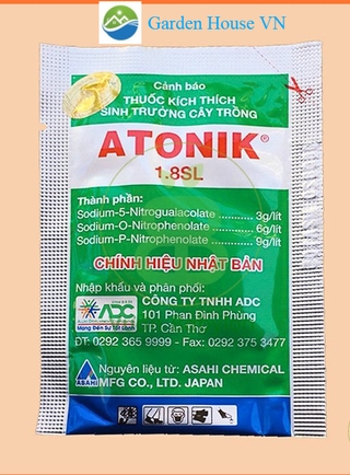 Kích thích tăng trưởng atonik 1.8sl, gói 10ml