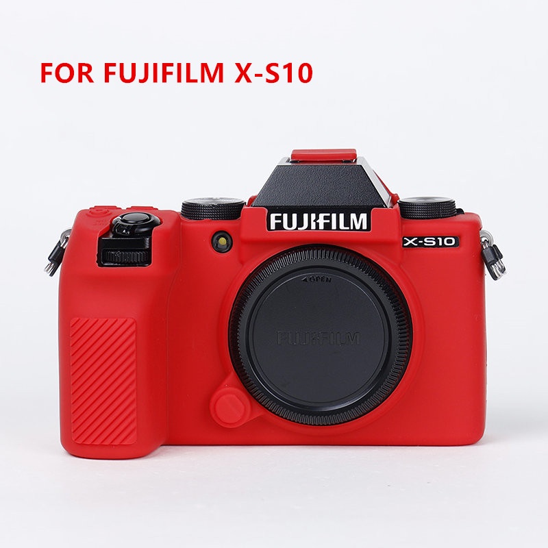 Ốp Điện Thoại Silicone Cho Fujifilm X-S10 XS10 X-T200 X-T100 XT200 X-T30 II XT30 XT30II X-A7 XA7 X-T20 X-T10 XT100