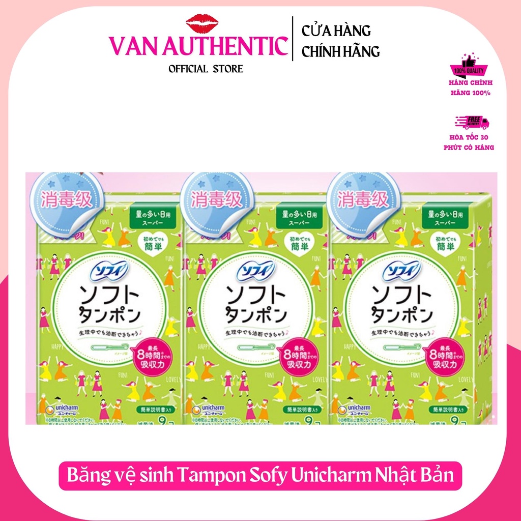 Băng vệ sinh Diana Sofy Soft Tampon