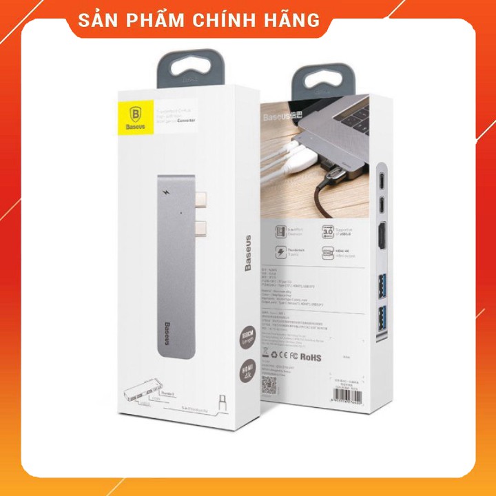 Bộ Hub chuyển đổi 5 trong 1 dành cho Macbook CAHUB-B0G SM