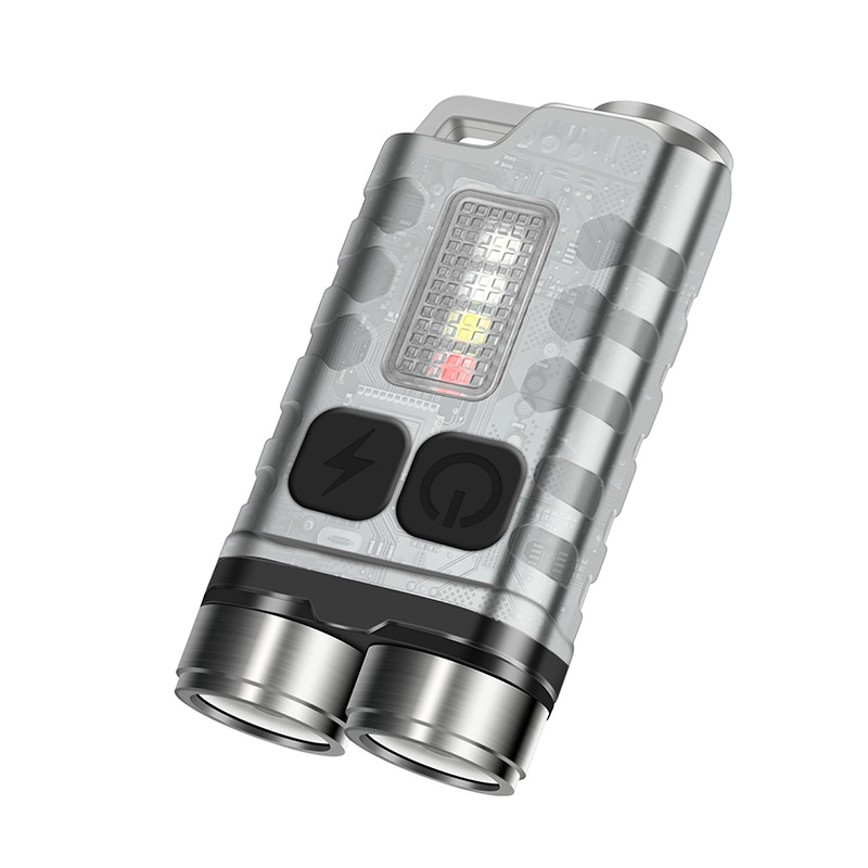 Mới Móc Khóa Đèn LED 900 Lumen Sạc USB Tiện Dụng