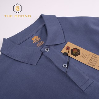 Áo Polo, Áo Thun Nữ Có Cổ Tay Ngắn GoldRhino TheGoong 100% Cotton Thoáng Mát Kháng Khuẩn Khủ Mùi Việt Quất