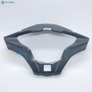 Phụ kiện ốp viền đồng hồ xe Honda Air Blade (2016 - 2019) sơn Carbon