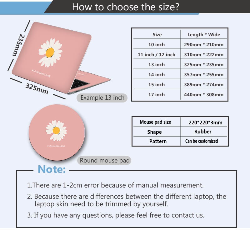 Bộ máy tính xách tay Da máy tính xách tay + Bộ bàn di chuột nhỏ Chống thấm nước chống mài mòn