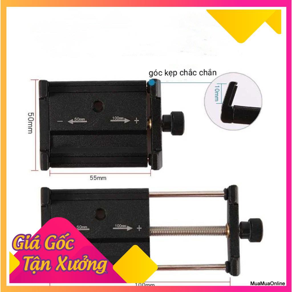 🍀 Giá sỉ 🍀  Kẹp Điện Thoại Inox S400 Dành Cho Xe Máy