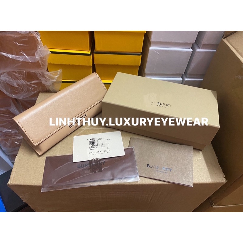 Set hộp kính, túi ví kính mắt cao cấp auth
