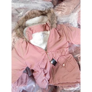 ÁO KHOÁC PARKA LÓT LÔNG CHO BÉ