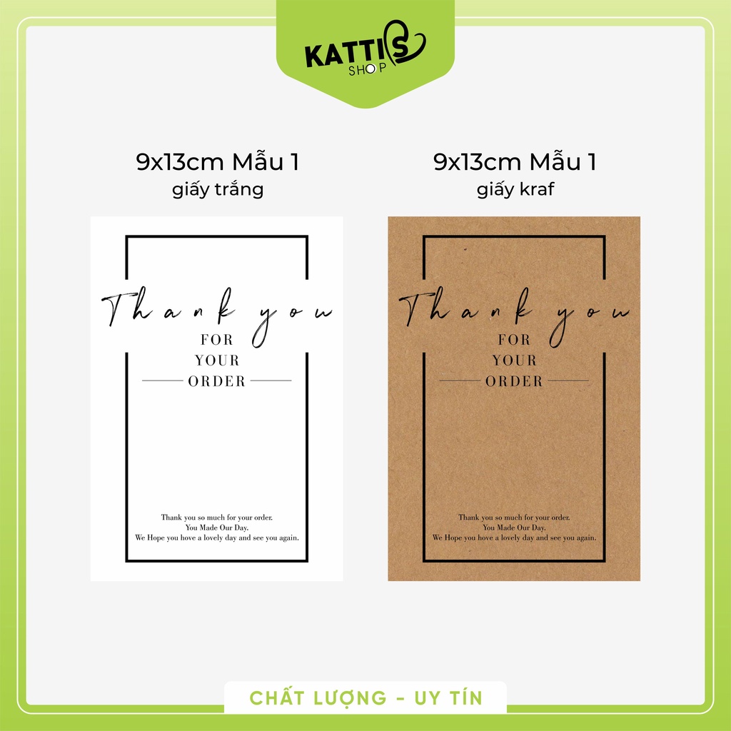 Tem Decal Dán Hộp Carton Niêm Phong Sản Phẩm, Tem Thank You Niêm Phong Hộp Carton Giá Rẻ, Mẫu M1-M2