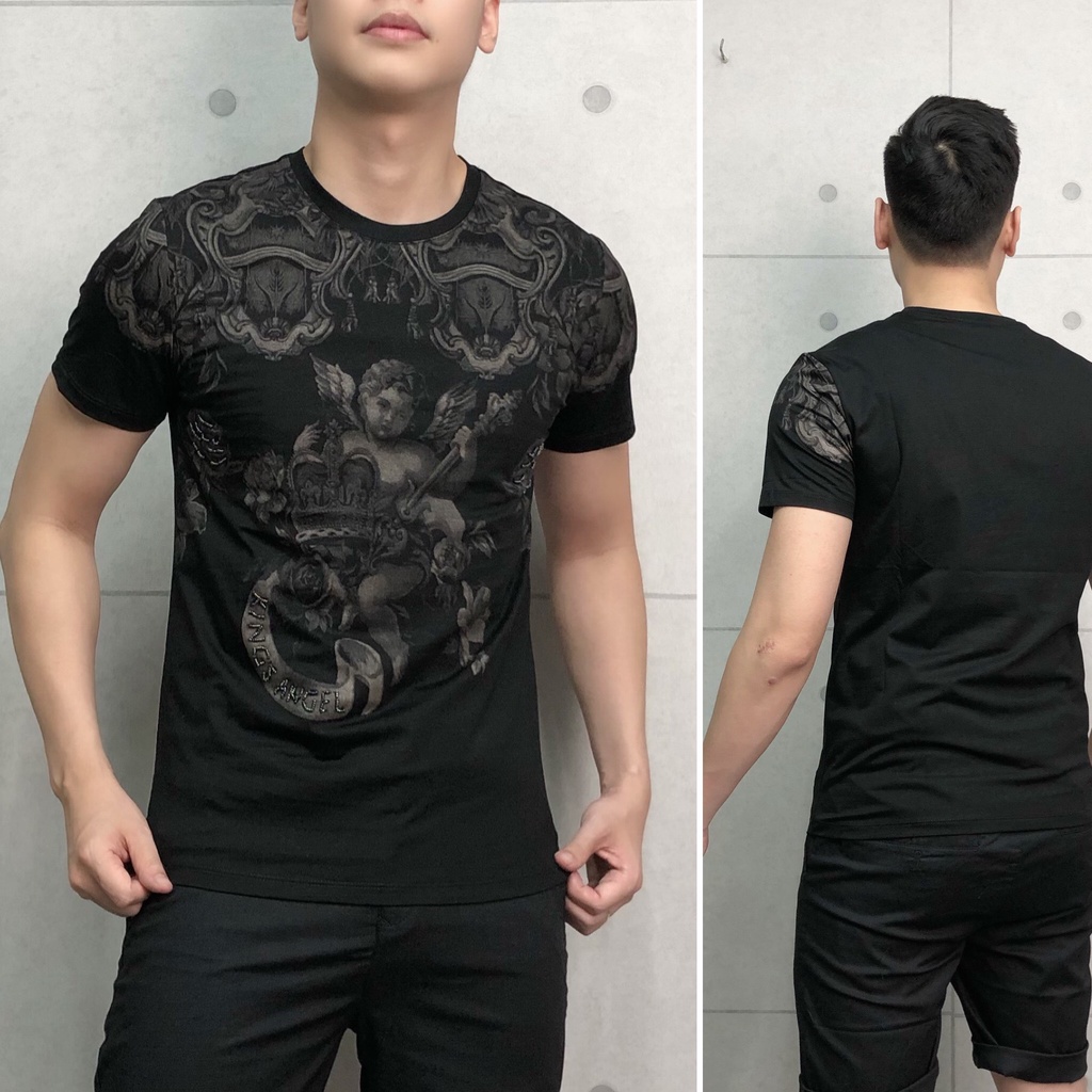 Áo thun ngắn tay cổ tròn nam bigsize áo phông thời trang cao cấp APNH - 52