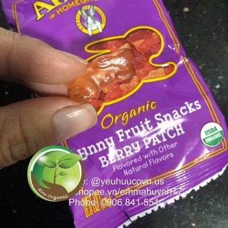 Set 10 gói kẹo dẻo Annie’s organic