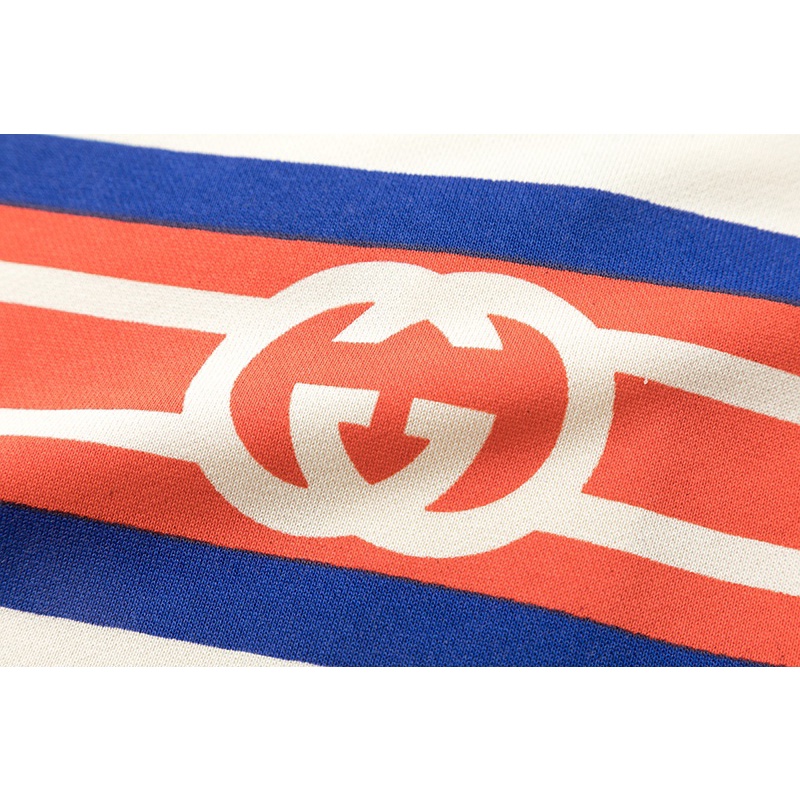 Áo sweater Gucci cổ tròn họa tiết kẻ sọc ngang thời trang cho nam nữ | BigBuy360 - bigbuy360.vn