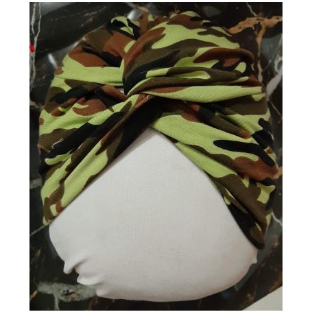 Turban chéo cho bé trai