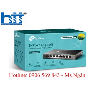 Switch Easy Smart 8 cổng Gigabit TL-SG108E