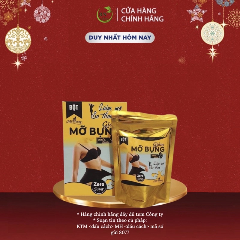 Bột giảm mỡ bụng Mị Hương (Hộp 250g]