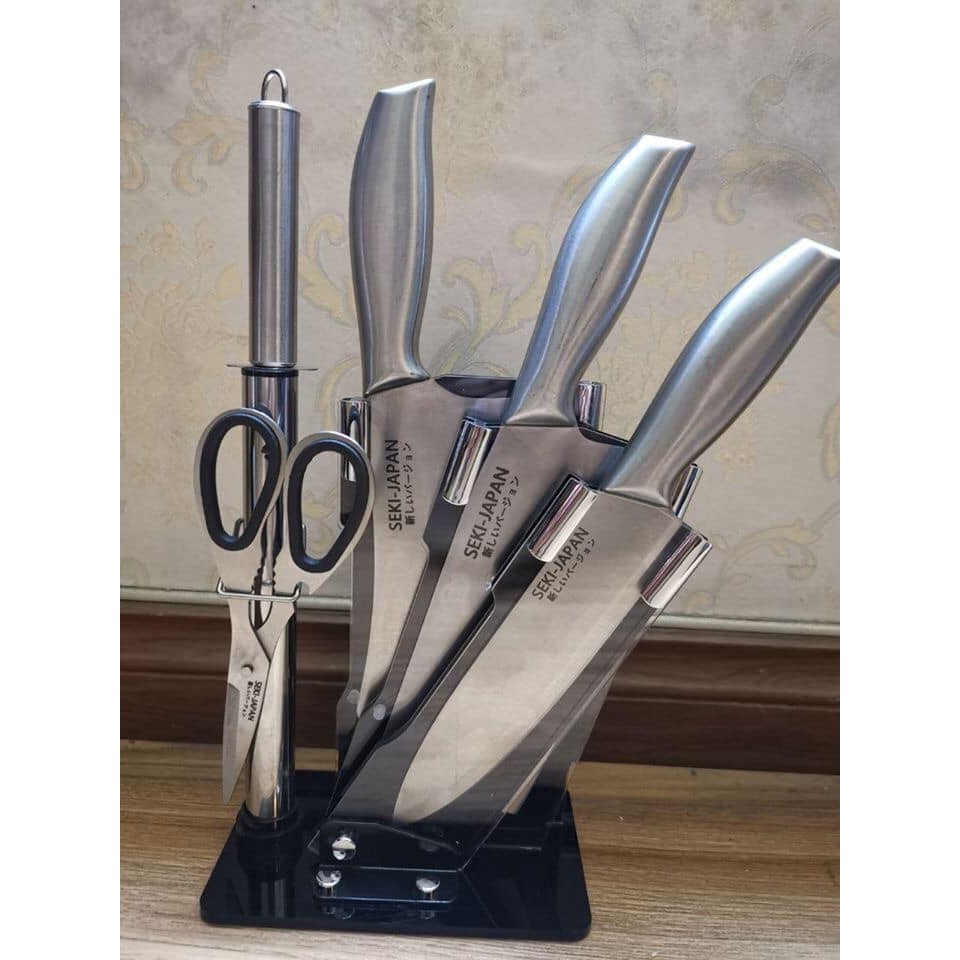 Bộ dao kéo đa năng nhà bếp Nhật Bản [6 món]