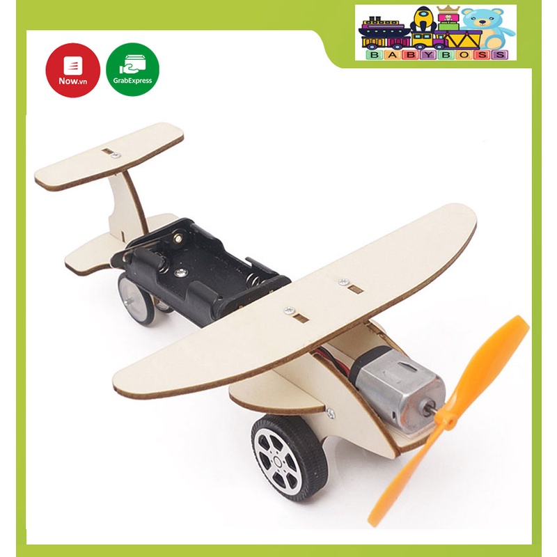 Đồ Chơi Lắp Ghép STEM Mô Hình Máy Bay Vận Tải