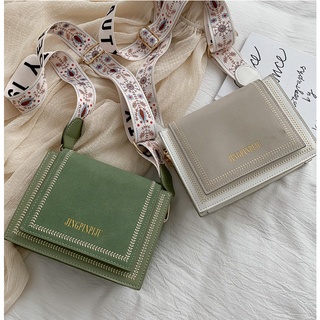 Túi Xách Nữ Đeo Chéo Nắp Vuông Form Cứng Quai Nhúm Cực Chảnh Túi JINGPINPIJU CAO CẤP