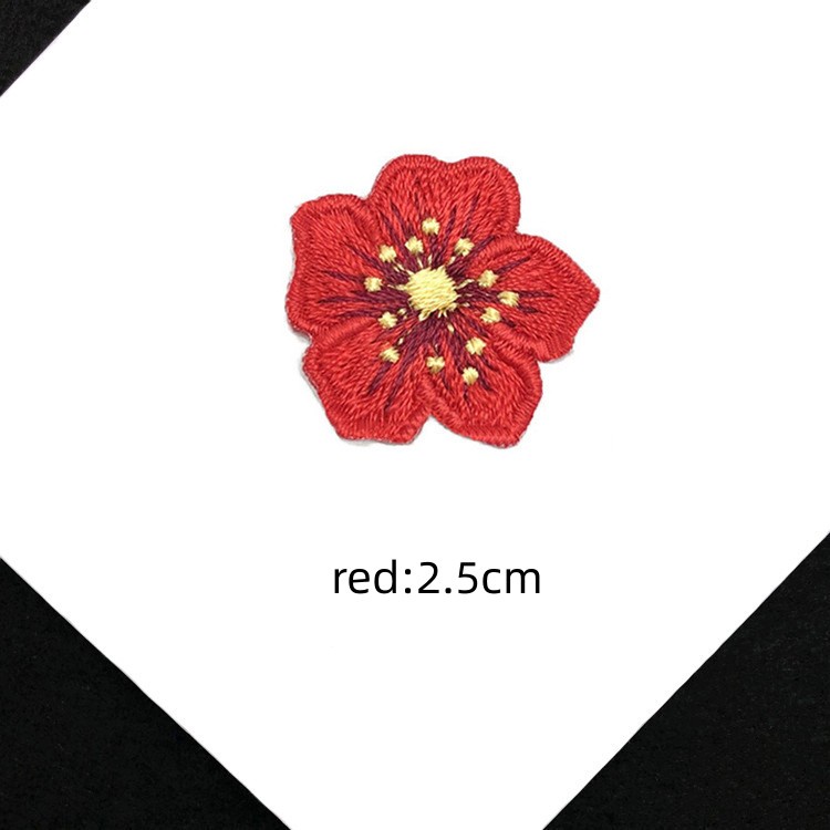 Sticker Ủi Thêu Hình Hoa Trang Trí Áo Thun Cho Bé