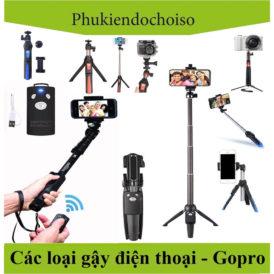 Các loại gậy điện thoại - Gopro