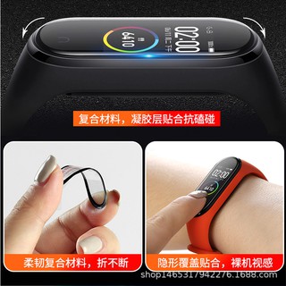 Mi Band - Miếng Dán 3D Full Màn Xiaomi Miband 10 / 10 Ceramic / 9 Pro / 9 / 8 Pro / 8 / 5 / 4, Viền Đen
