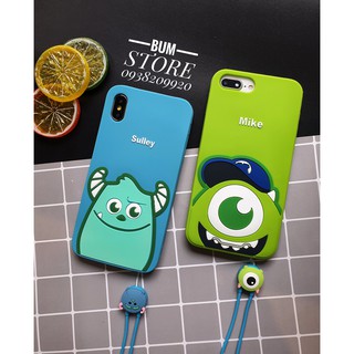 Ốp lưng silicon cao cấp Mike & Sulley iphone Xs Max / X / Xs / 8 PLUS / 7 PLUS