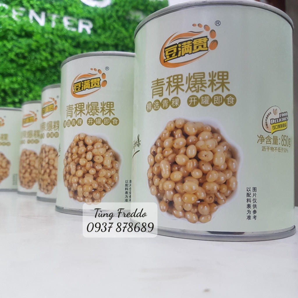 Thạch Nổ Yến Mạch Đài Loan Hộp 850gr - Topping Món Trà Sữa Nướng Phong Vị Đài Loan