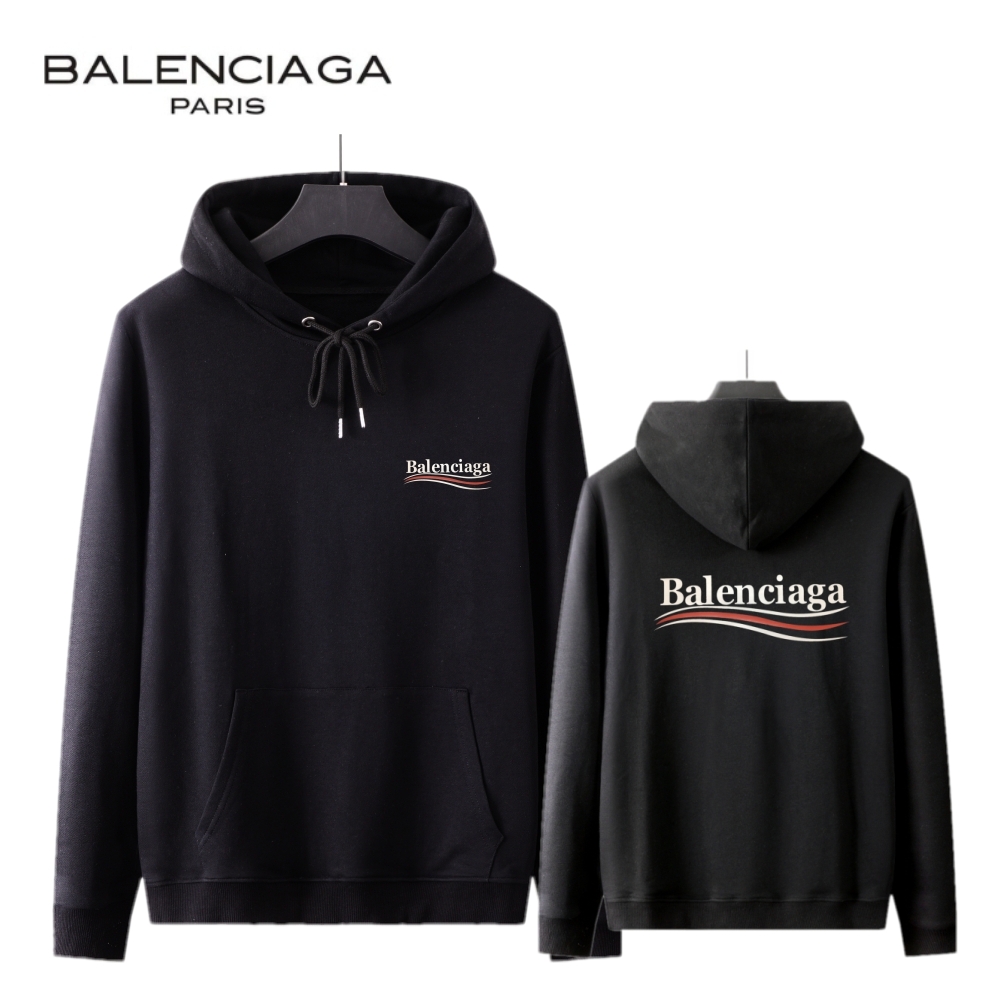 Balenciaga Áo Hoodie Chất Liệu Cotton In Chữ Thời Trang Cho Cặp Đôi # 307