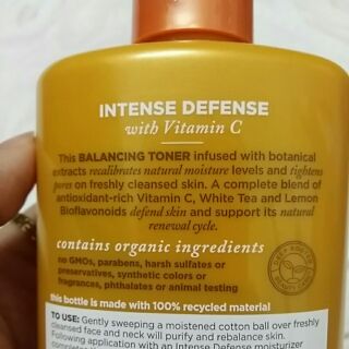 [Auth] [Usa] Toner làm sáng da Avalon Organics