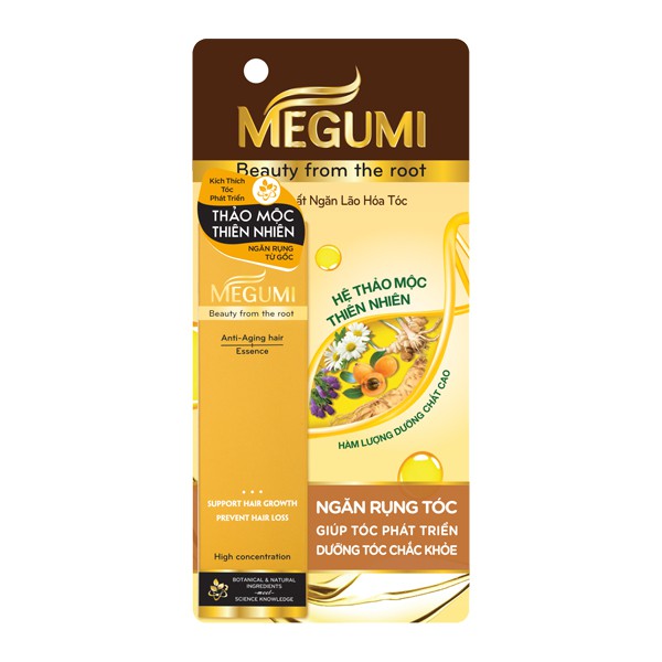 ✅ [CHÍNH HÃNG] Tinh Chất Ngăn Lão Hóa Tóc Megumi 50ml