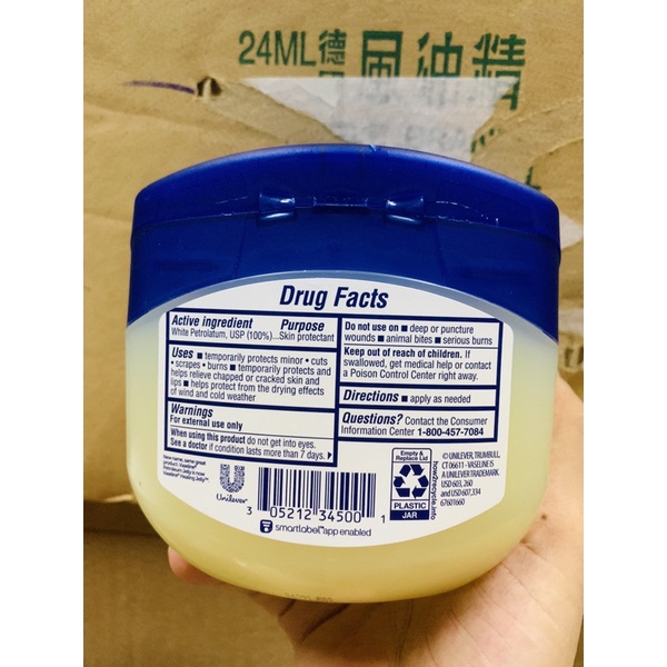 Sáp dưỡng vaseline  368g chính hãng