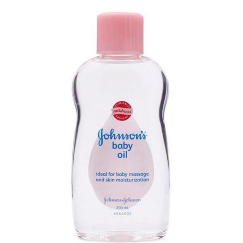 Dầu Massage và Dưỡng ẩm Johnson's Baby oil 200 ml