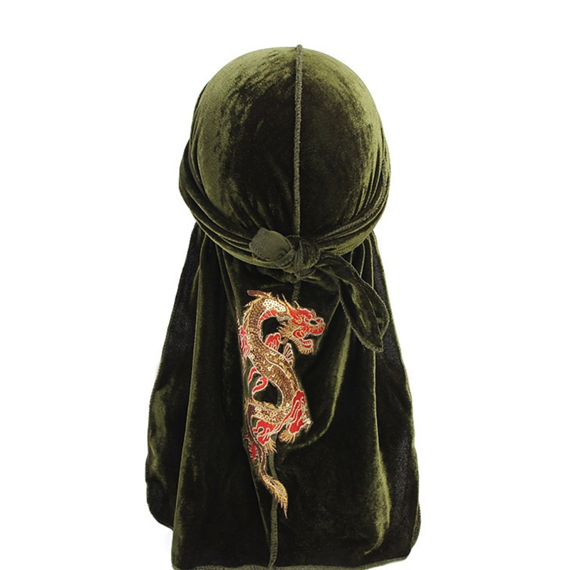 Mũ beanie Trùm Đầu Đuôi Dài Phong Cách Cướp Biển Chemo Patient