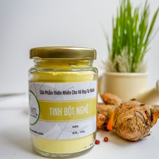 Tinh bột nghệ nguyên chất chống lão hóa 100gr - bảo nam
