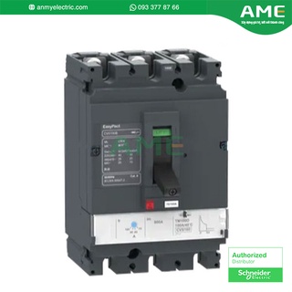 Cầu dao tự động dạng khối mccb schneider 32a 3 pha loại cvs100b dòng cắt 25ka_lv510302