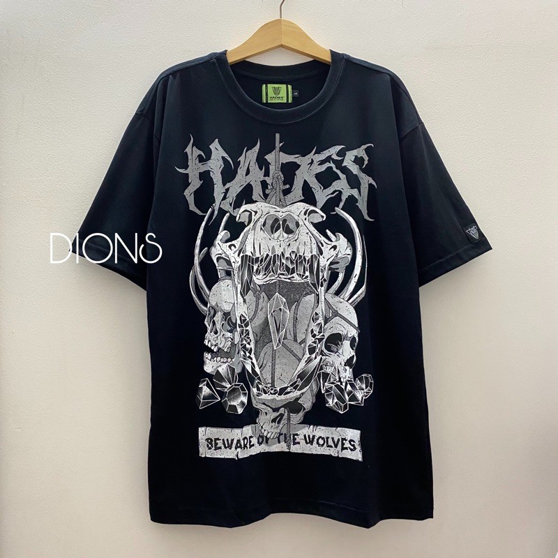 Áo thun HADES Skull Worlf Tee From Rộng Full Tag Vải Ảnh Thật DIONS