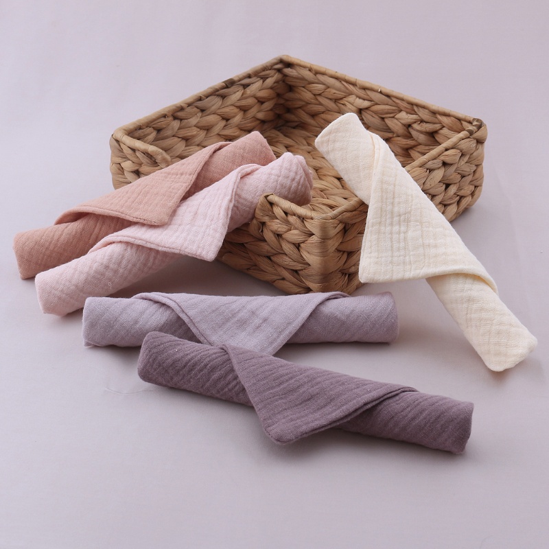 Set 5 Khăn Tắm Cotton Mềm Mại Cho Bé