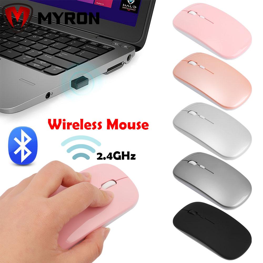 Chuột Bluetooth Siêu Mỏng Myron 1pc Cho Laptop