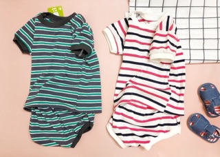 Bộ cotton Crazy8 bé trai bé gái
