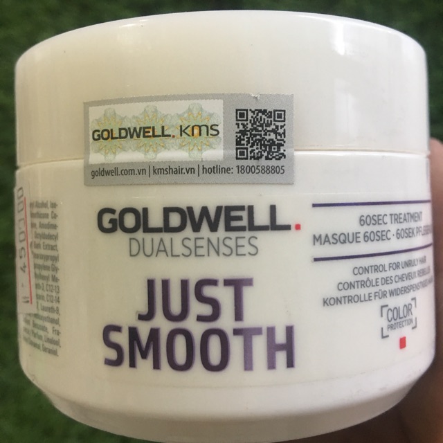 Hấp dầu suôn mượt 60s Goldwell Just Smooth 200ml