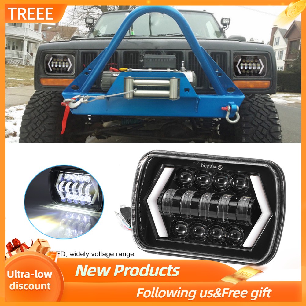 [Seller Recommend]Đèn Pha Led 5x7 Inch Cho Xe Jeep