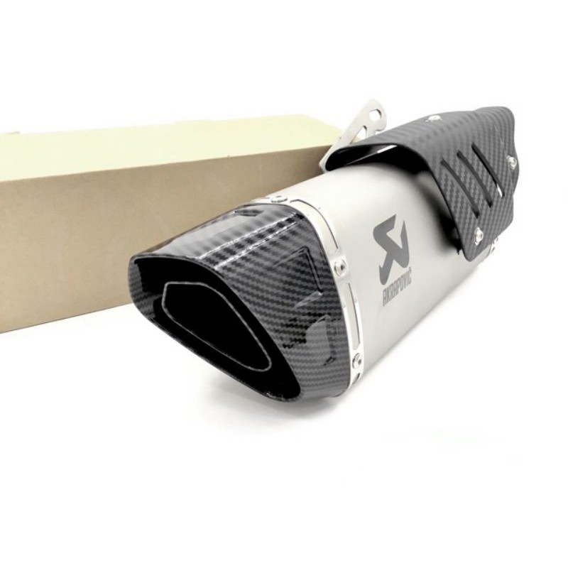 Pô Akrapovic R1 Carbon ( Pô nhập khẩu ) Team khắc lazer