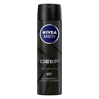 Xịt ngăn mùi than hoạt tính Nivea Men Deep 48h.