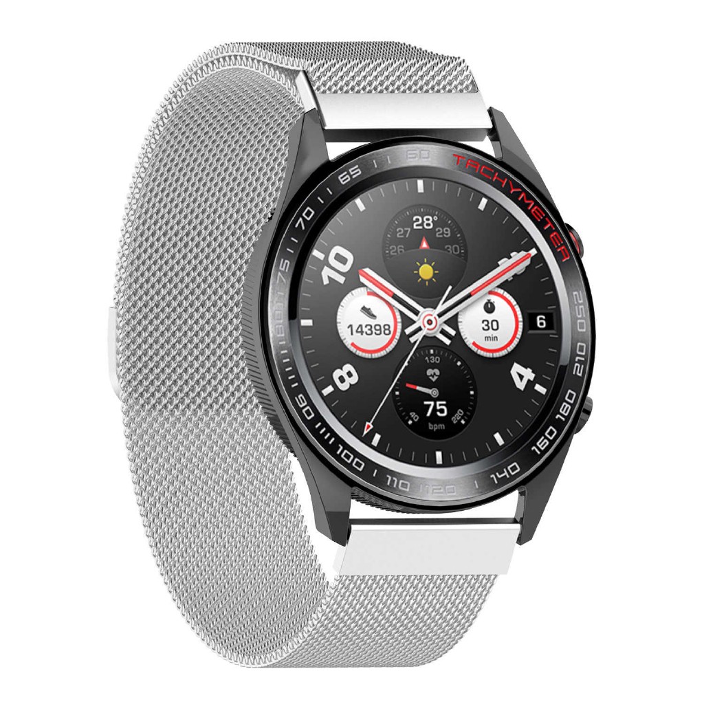 Đồng Hồ Nữ Dây kim loại Dây Đeo Thép không rỉ Milanese Vòng Tay cho Đồng Hồ Huawei Watch GT GT2 danh dự dây Magic watch2/3