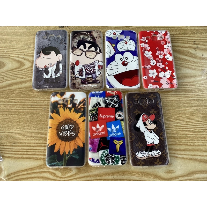 Ốp samsung E5 dẻo in hình