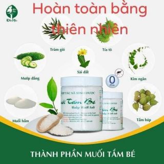 Muối tắm bé độc mộc 400g