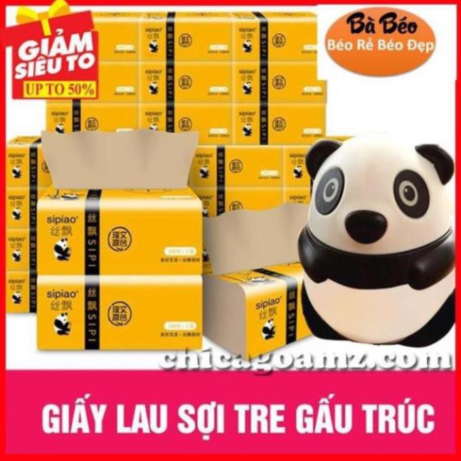 [ XẢ KHO ] Thùng giấy ăn gấu trúc (30 gói), Một thùng giấy ăn gấu trúc SipiaO