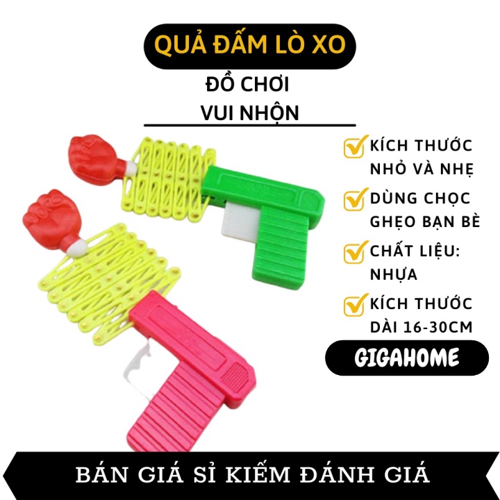 Đồ chơi cho bé   GIÁ VỐN]  Đồ chơi quả đấm lò xo cho bé siêu đáng yêu, kích thước nhỏ và nhẹ, dễ dàng mang theo 6729