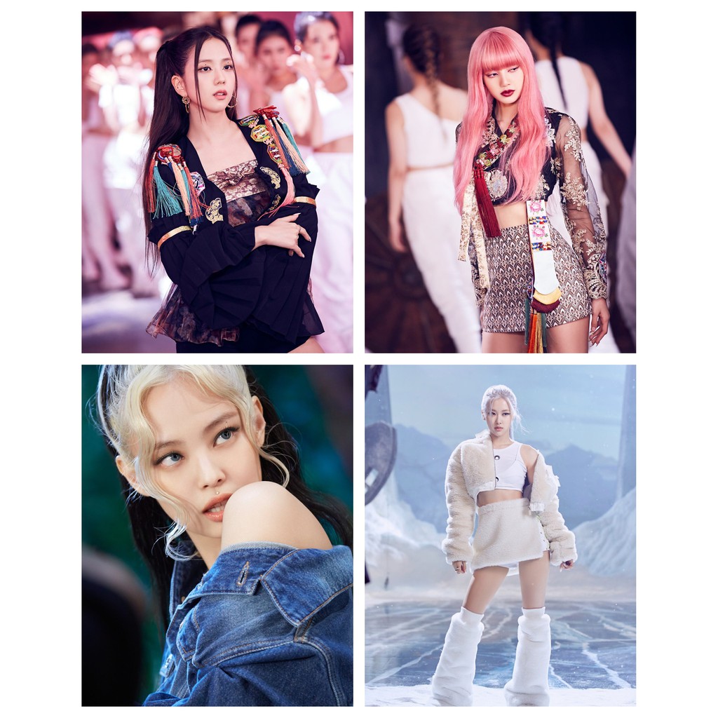 Bộ 18 ảnh nhóm BLACKPINK - How you like that kích thước 9x12 (có in theo yêu cầu)