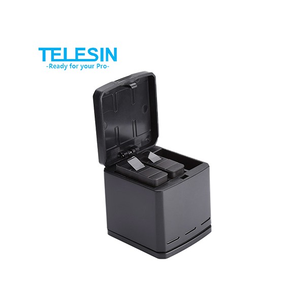 Dock sạc Gopro 8 / 7 / 6 / 5 Telesin chính hãng (Sạc 3 Pin)